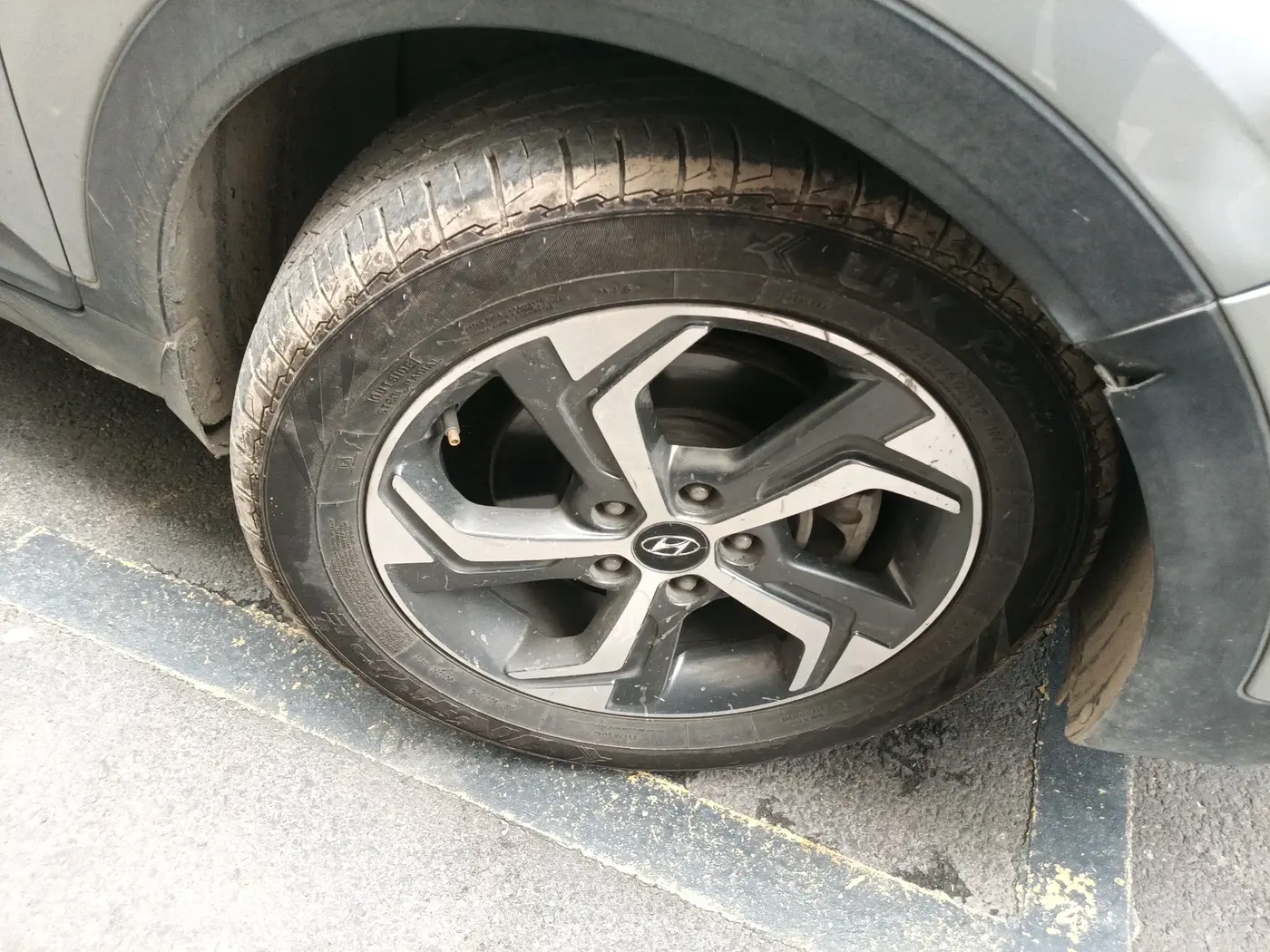 2019 Hyundai Creta SX AT 1.6 PETROL, Petrol, Automatic, 77,192 km, tyre