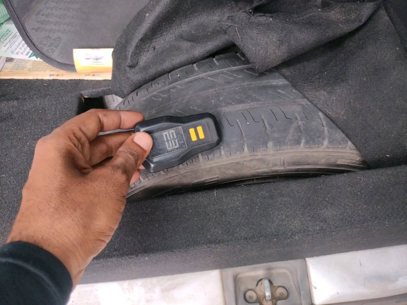 2020 Maruti New Wagon-R LXI CNG 1.0, CNG, Manual, 1,14,965 km, tyre