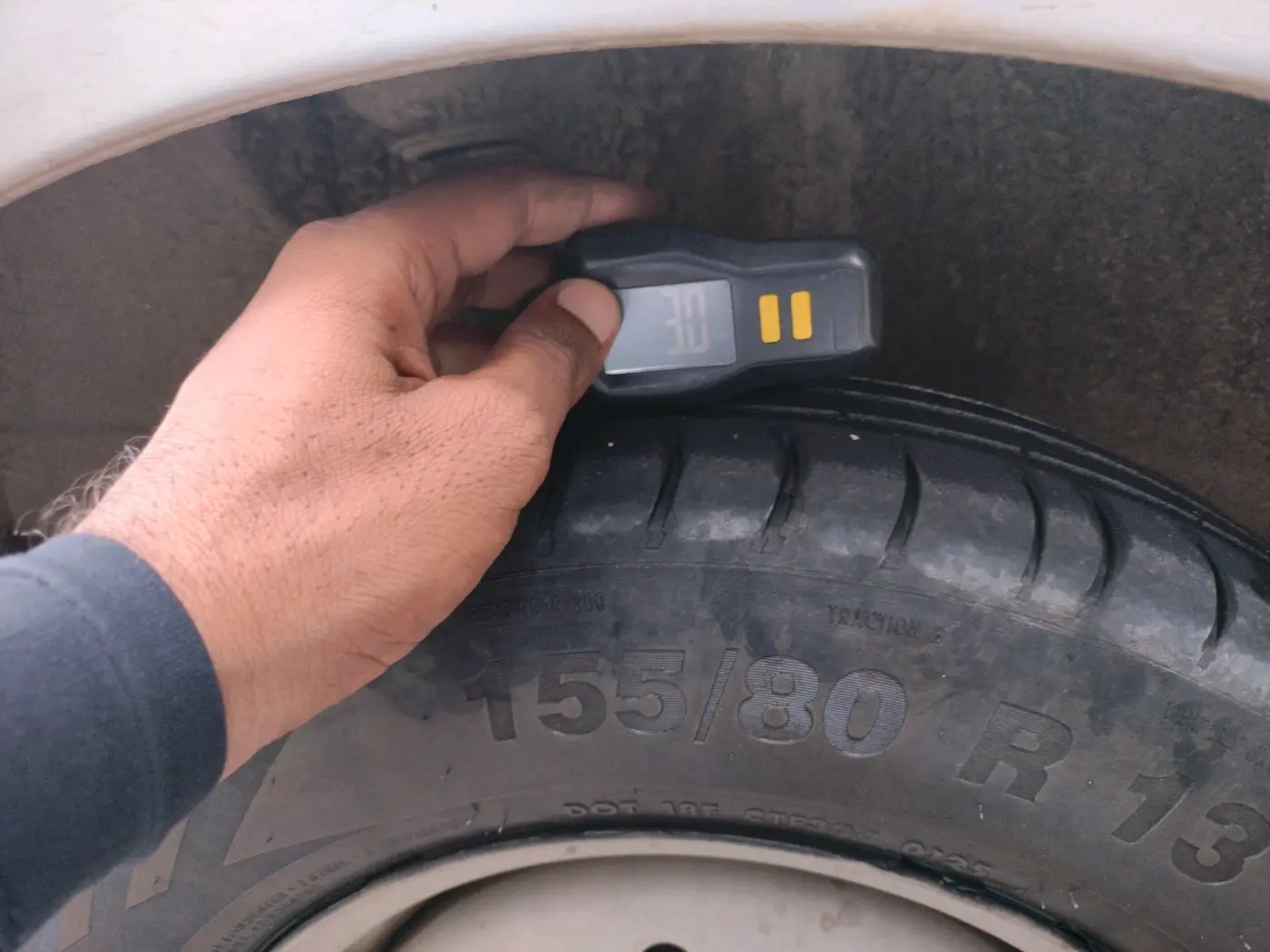 2020 Maruti New Wagon-R LXI CNG 1.0, CNG, Manual, 1,14,965 km, tyre