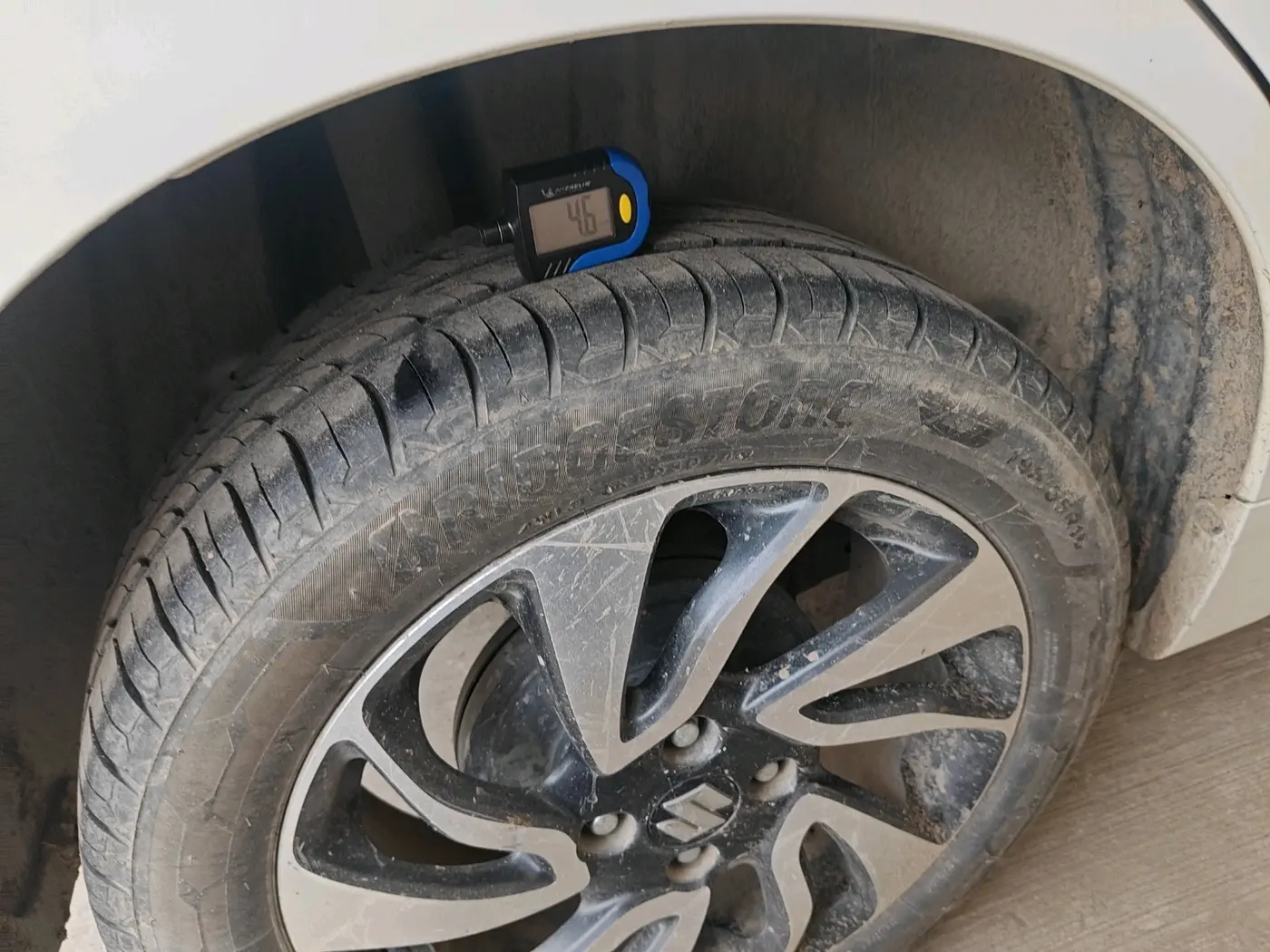 2024 Maruti Baleno DELTA PETROL 1.2, Petrol, Manual, 39,924 km, tyre