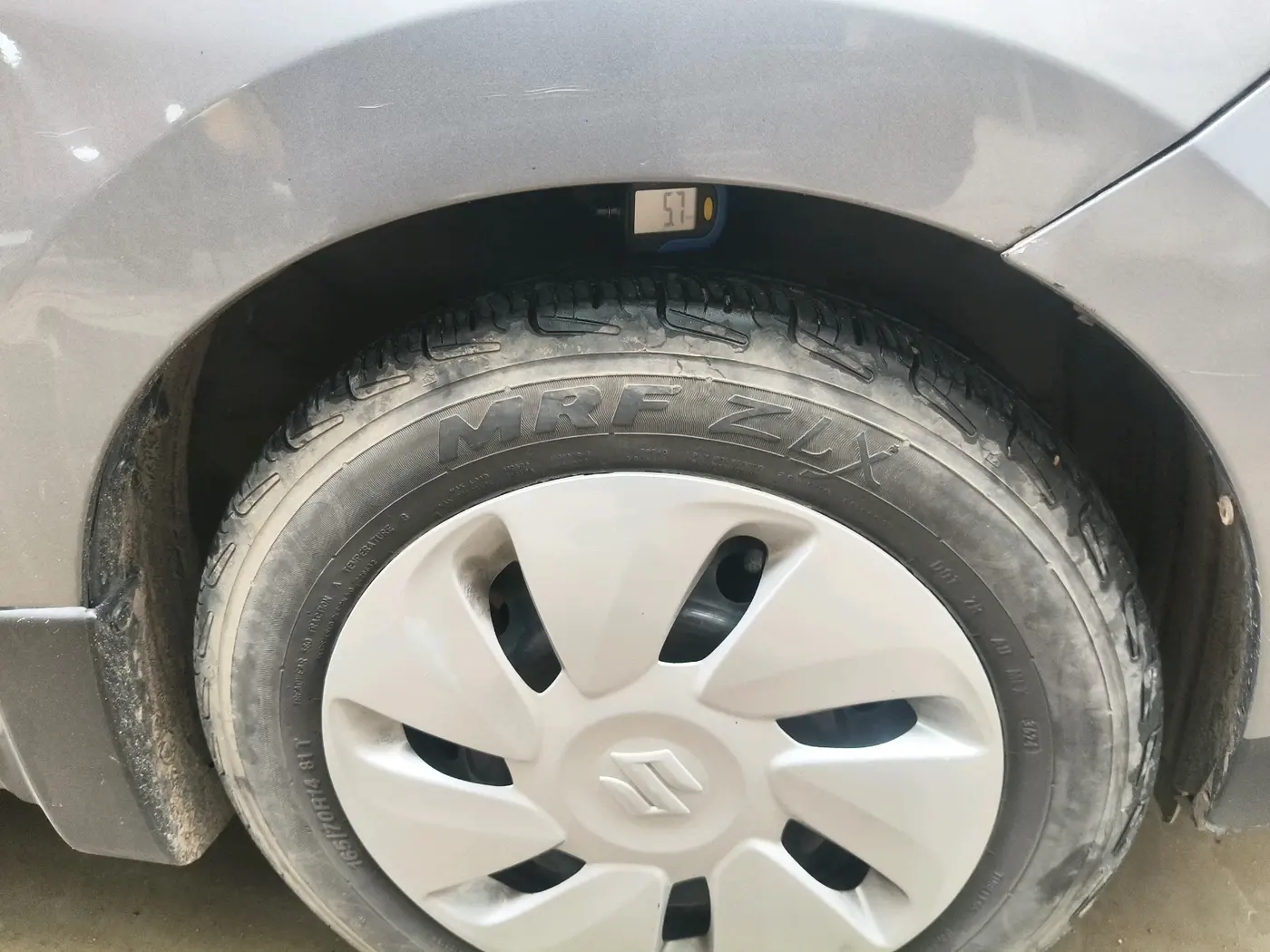 2020 Maruti Celerio VXI (O) CNG, CNG, Manual, 1,32,508 km, tyre