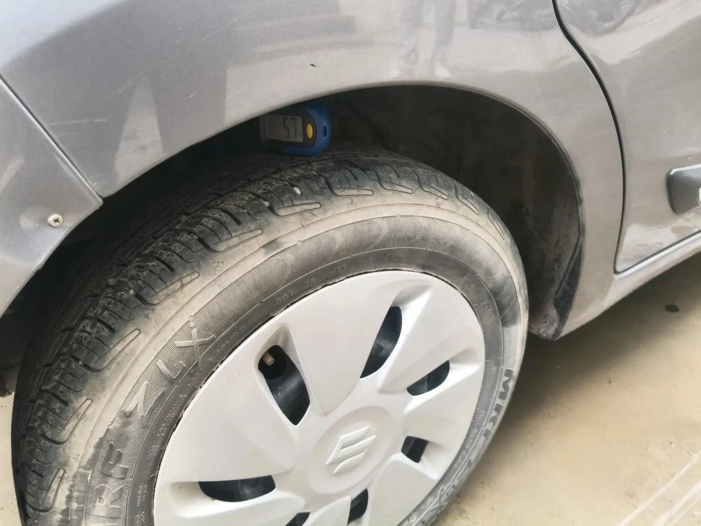 2020 Maruti Celerio VXI (O) CNG, CNG, Manual, 1,32,508 km, tyre