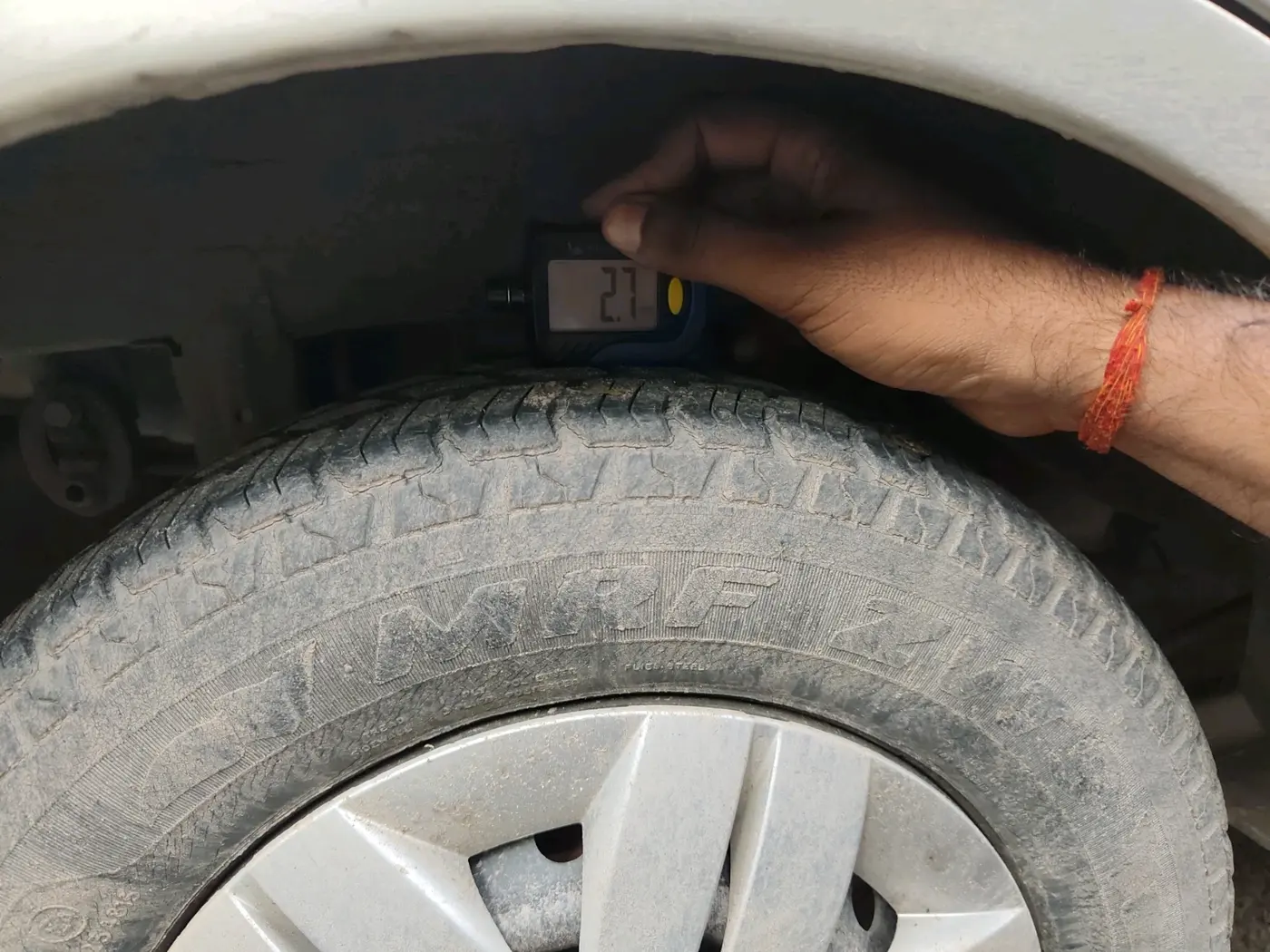 2012 Maruti Alto 800 LXI, Petrol, Manual, 25,787 km, tyre