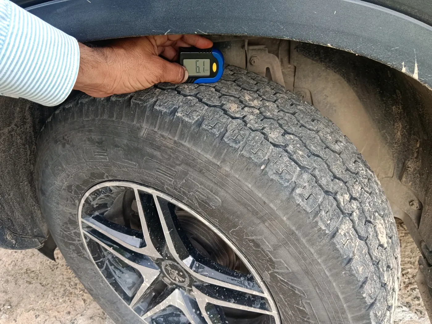 2021 Tata Harrier XM 2.0L KRYOTEC, Diesel, Manual, 1,88,588 km, tyre