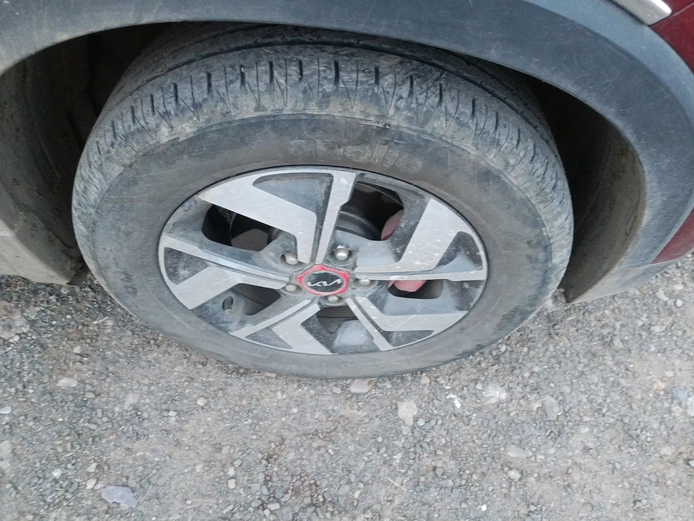 2023 KIA SONET GTX PLUS 1.5, Diesel, Manual, 1,34,151 km, tyre