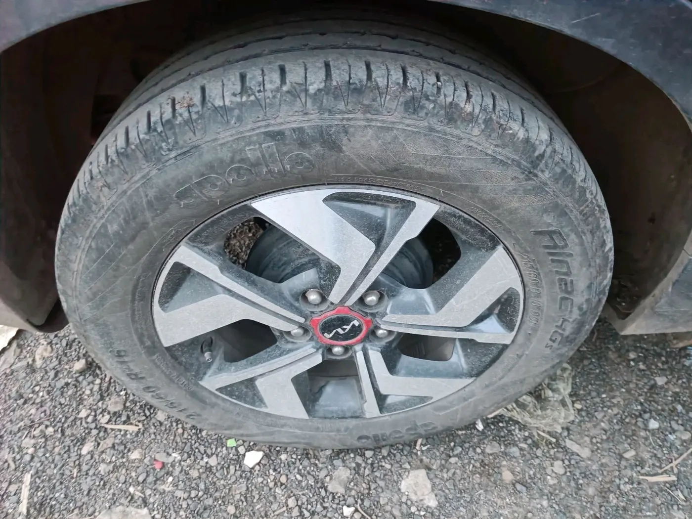 2023 KIA SONET GTX PLUS 1.5, Diesel, Manual, 1,34,151 km, tyre