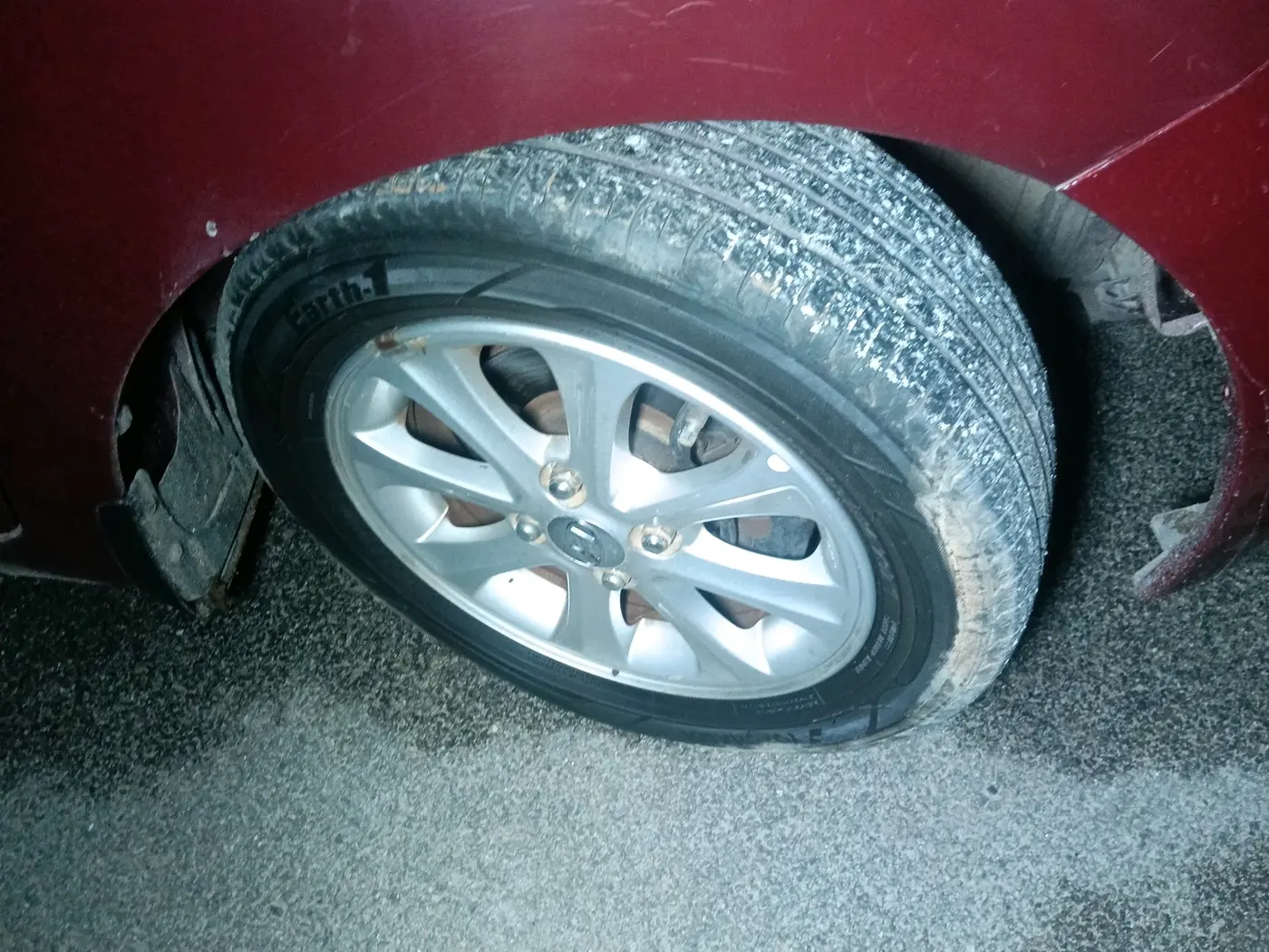 2015 Hyundai Grand i10 ASTA AT 1.2 KAPPA VTVT, Petrol, Automatic, 41,122 km, tyre