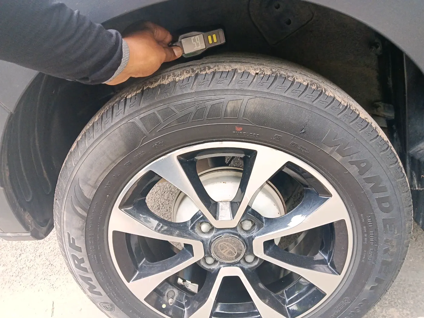 2020 Tata NEXON XZA PLUS SUNROOF PETROL, Petrol, Automatic, 54,421 km, tyre