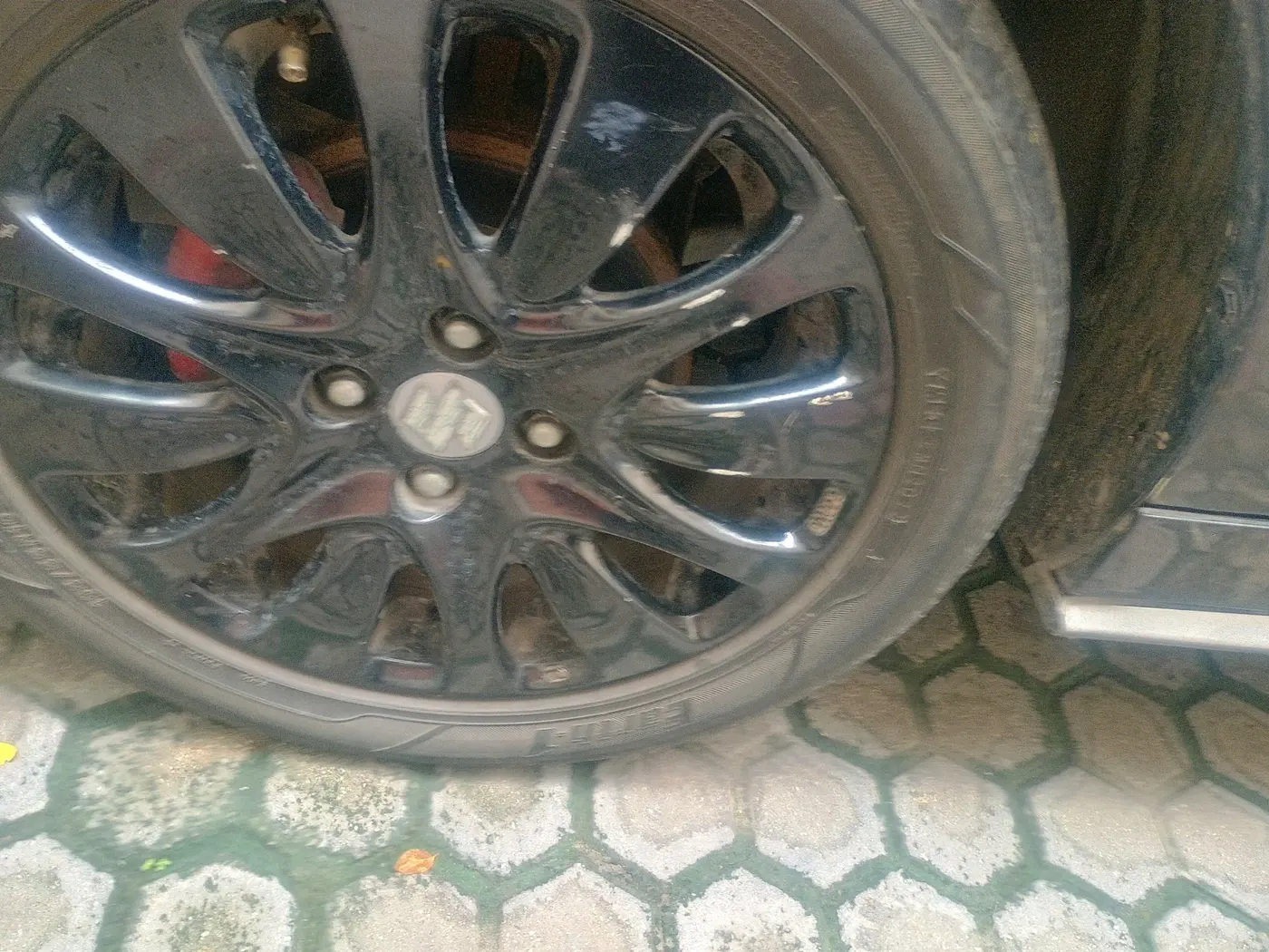 2017 Maruti Baleno RS 1.0 PETROL, Petrol, Manual, 90,863 km, tyre