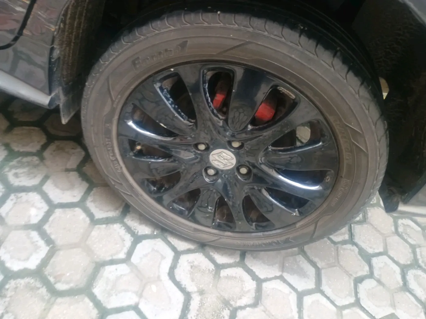 2017 Maruti Baleno RS 1.0 PETROL, Petrol, Manual, 90,863 km, tyre