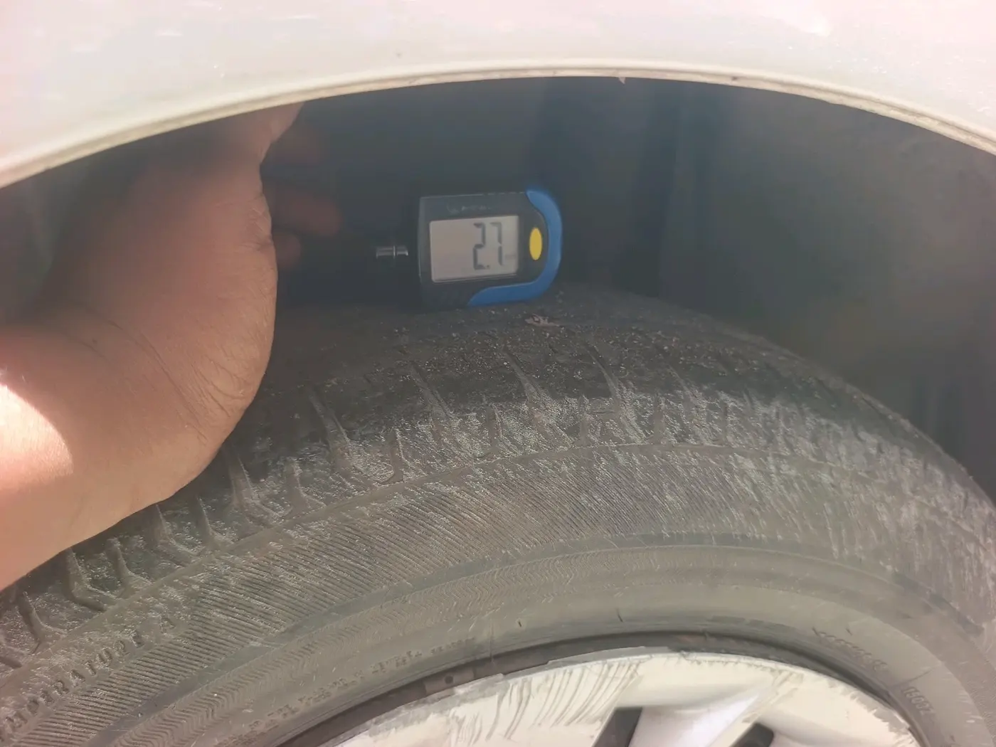 2021 Maruti Ertiga VXI AT SHVS, Petrol, Automatic, 72,887 km, tyre
