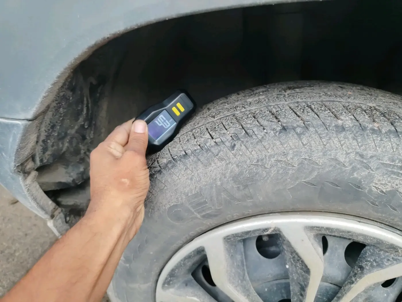 2023 Tata PUNCH PURE MT CNG, CNG, Manual, 27,145 km, tyre