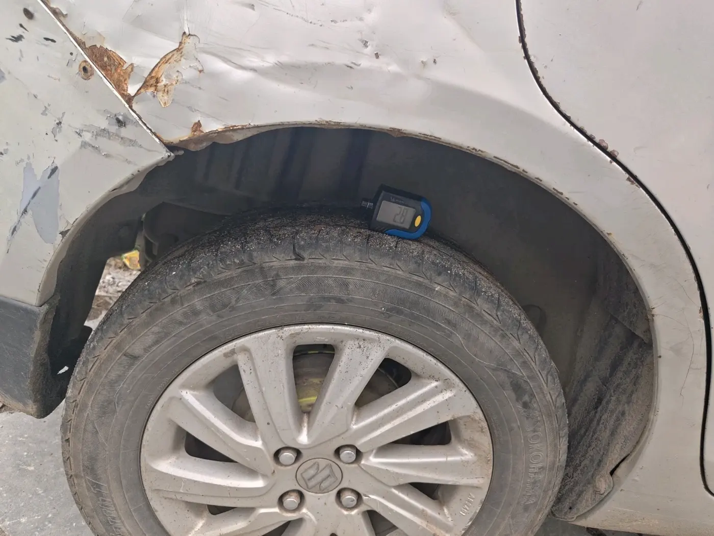 2012 Maruti Swift Dzire VDI, Diesel, Manual, 1,87,013 km, tyre