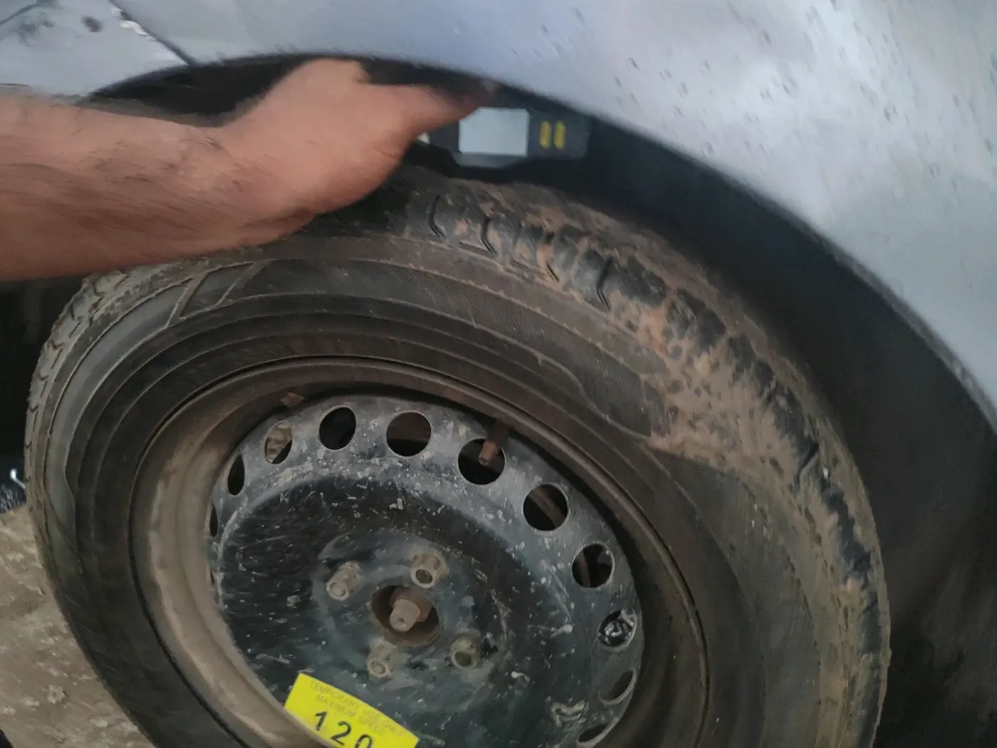 2014 Maruti Ciaz VXI, CNG, Manual, 78,423 km, tyre