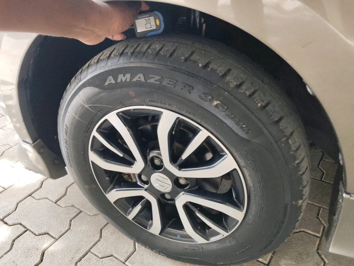 2021 Maruti Dzire VXI, Petrol, Manual, 43,822 km, tyre