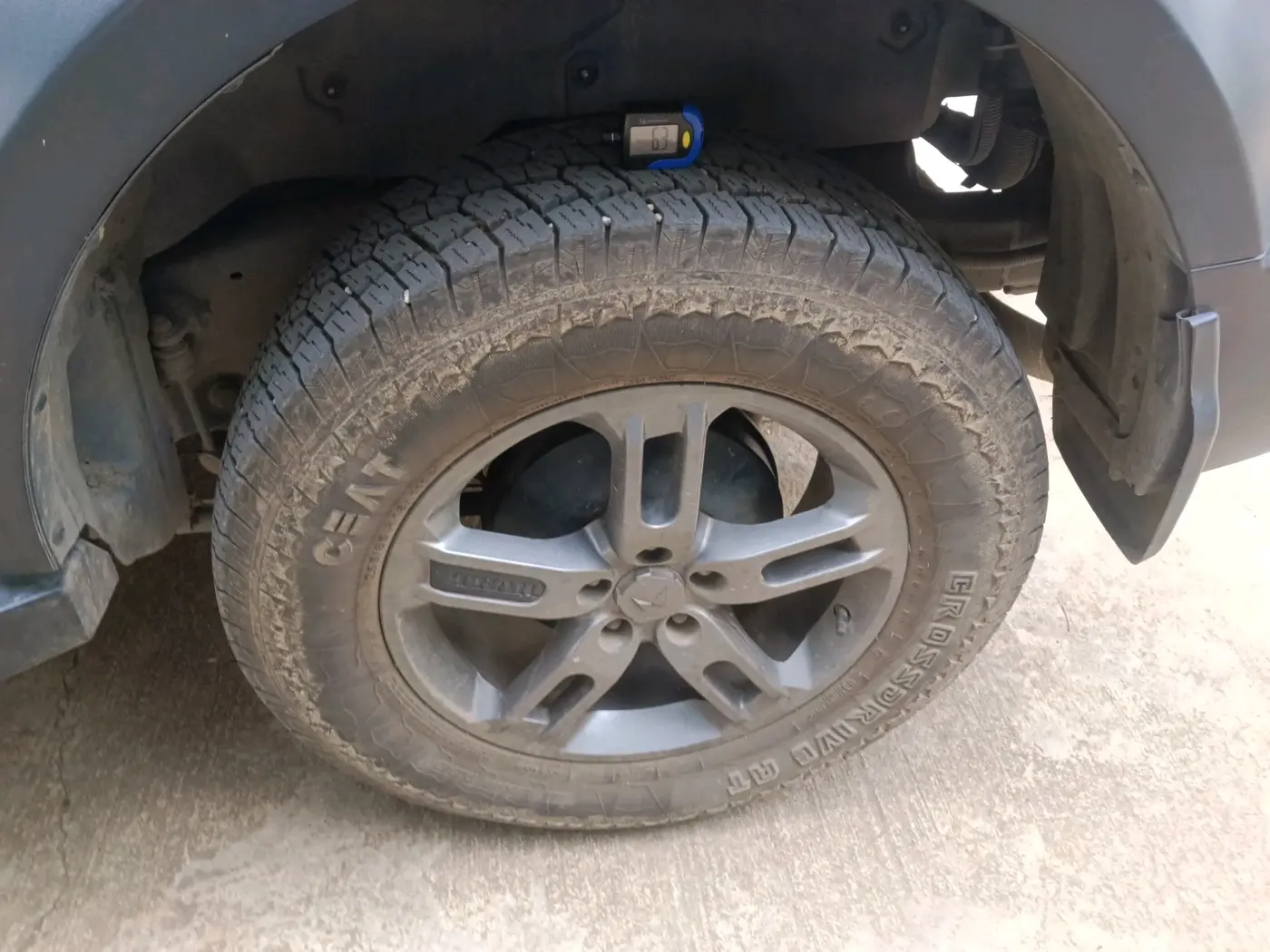 2023 Mahindra Thar LX P 2WD AT HT, Petrol, Automatic, 21,220 km, tyre