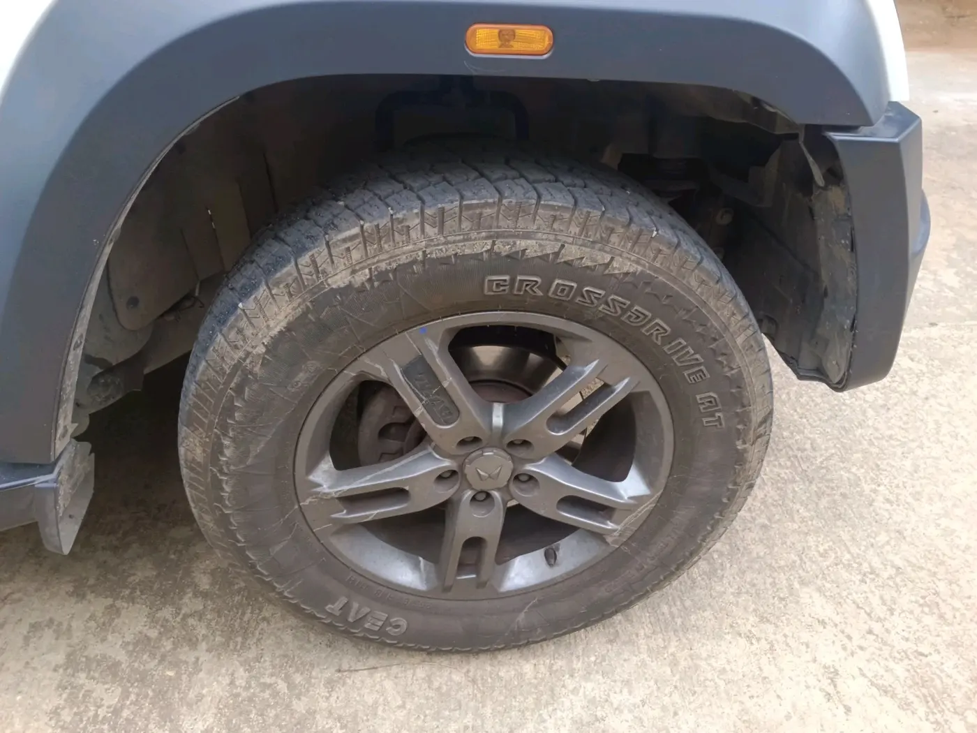 2023 Mahindra Thar LX P 2WD AT HT, Petrol, Automatic, 21,220 km, tyre