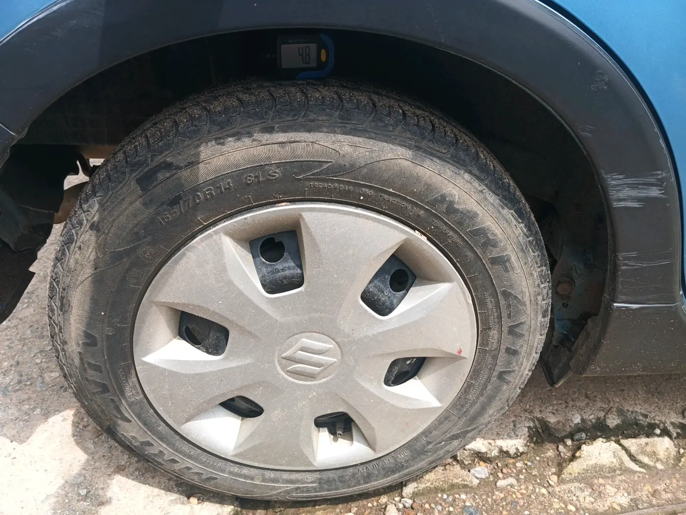 2019 Maruti New Wagon-R ZXI 1.2 AMT, Petrol, Automatic, 38,845 km, tyre