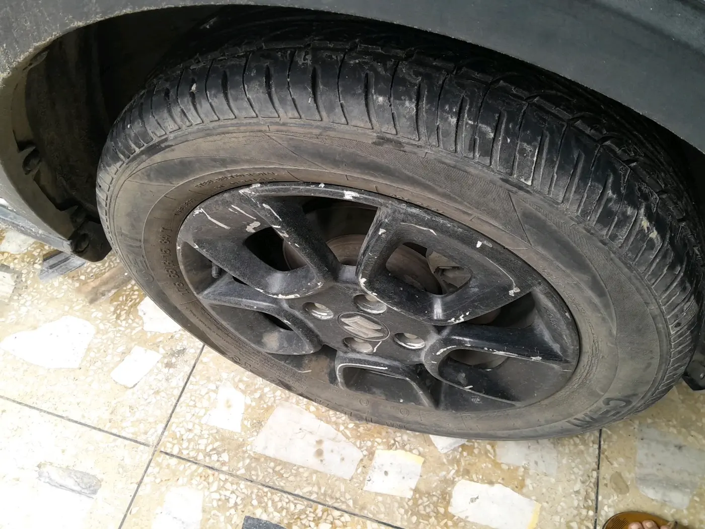 2017 Maruti IGNIS ALPHA 1.2, Petrol, Manual, 66,745 km, tyre