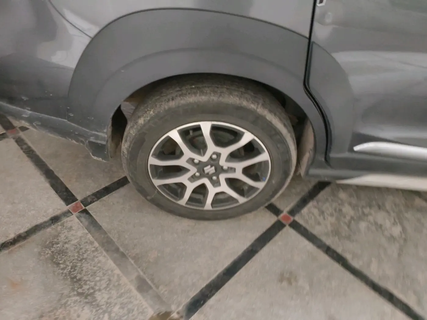 2022 Maruti XL6 ZETA AT, Petrol, Automatic, 58,117 km, tyre