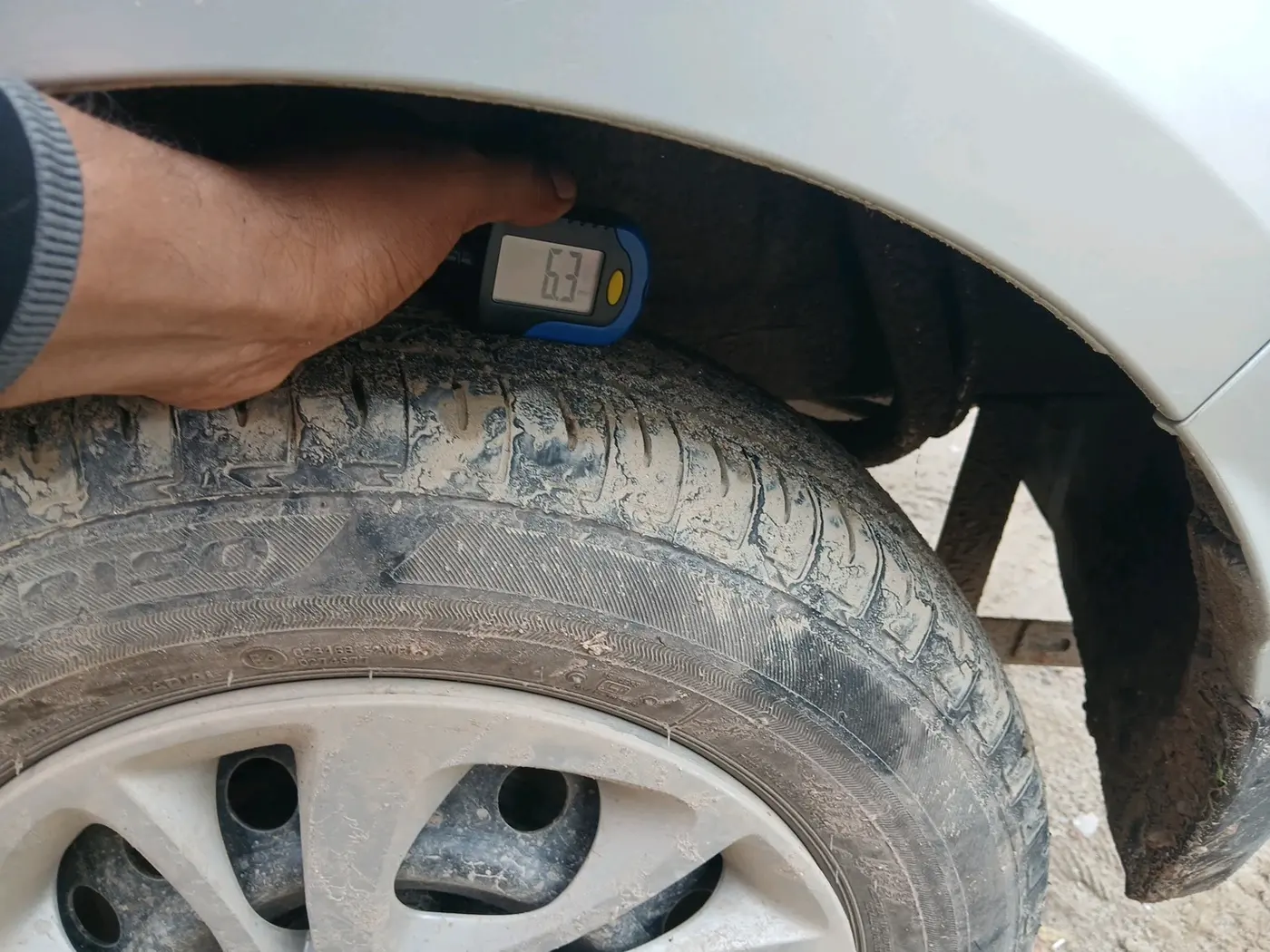2026 Maruti Celerio VXI, Petrol, Manual, 868 km, tyre
