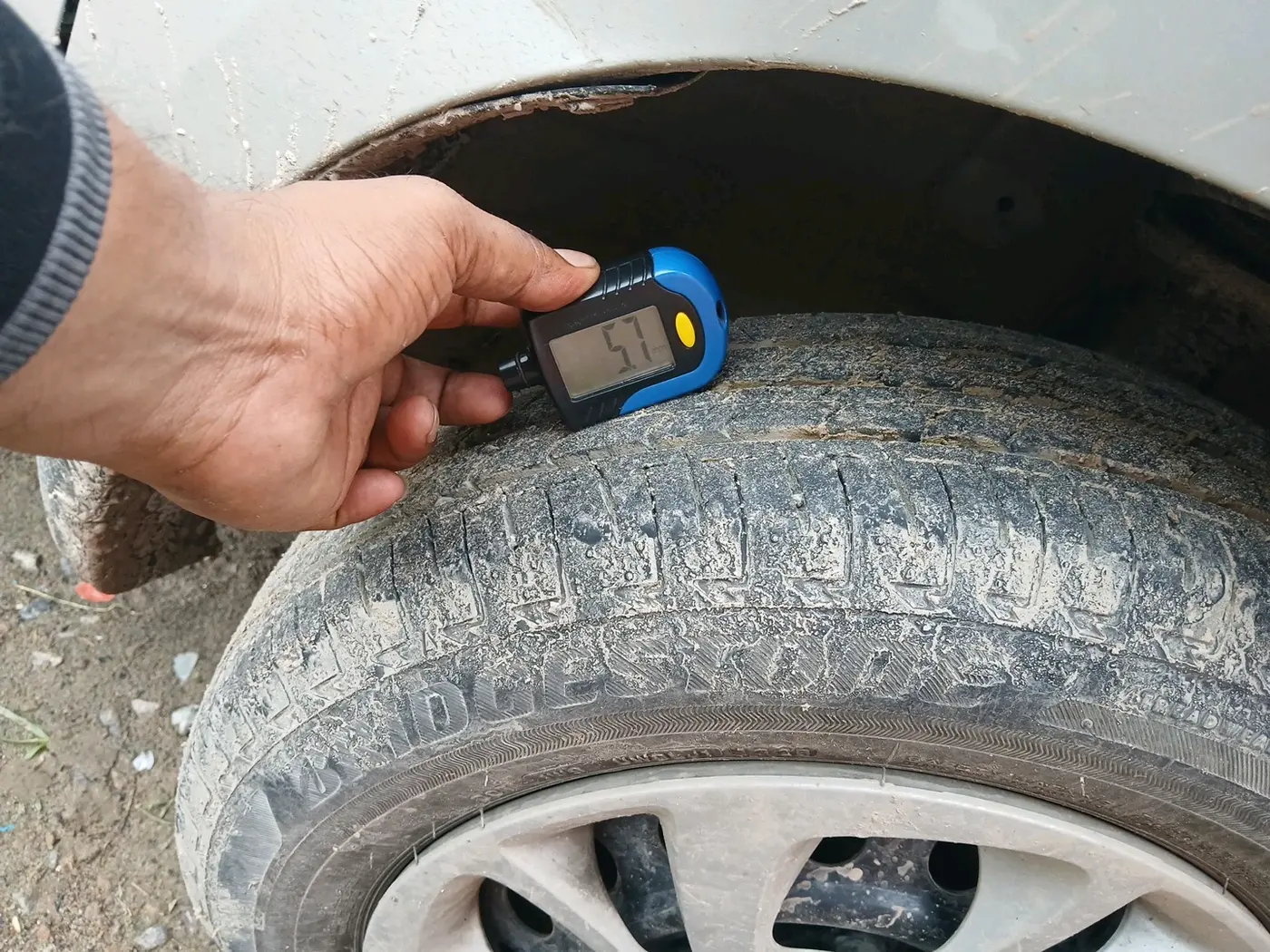2026 Maruti Celerio VXI, Petrol, Manual, 868 km, tyre
