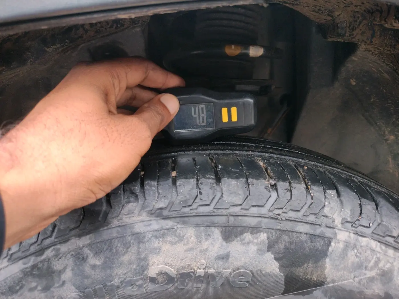 2023 Tata PUNCH ADVENTURE MT, Petrol, Manual, 78,761 km, tyre