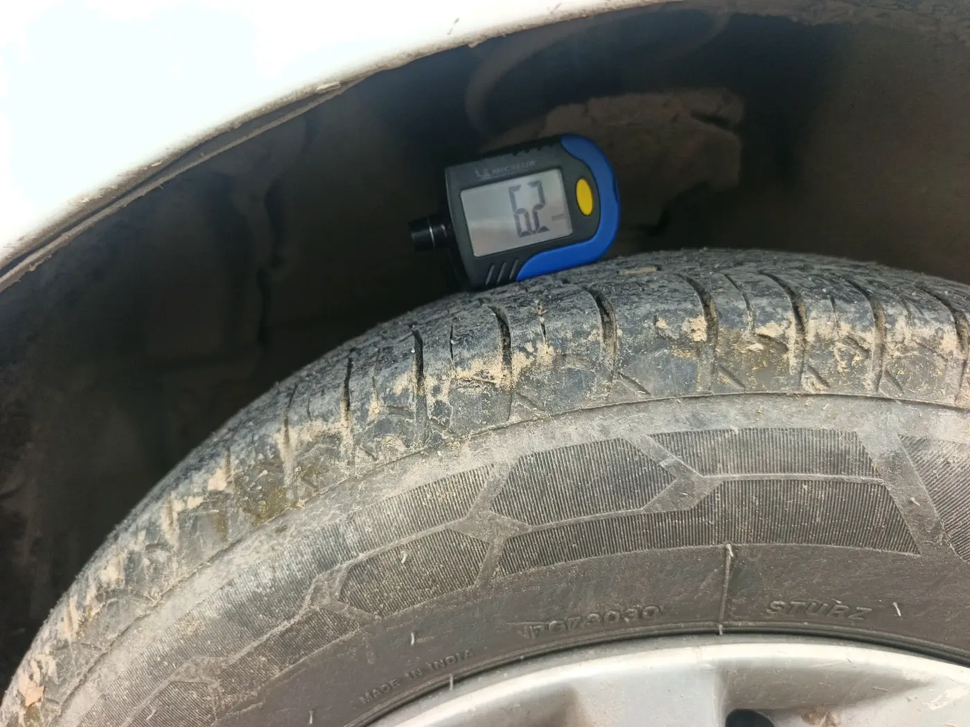 2016 Maruti Celerio ZXI, CNG, Manual, 1,10,431 km, tyre