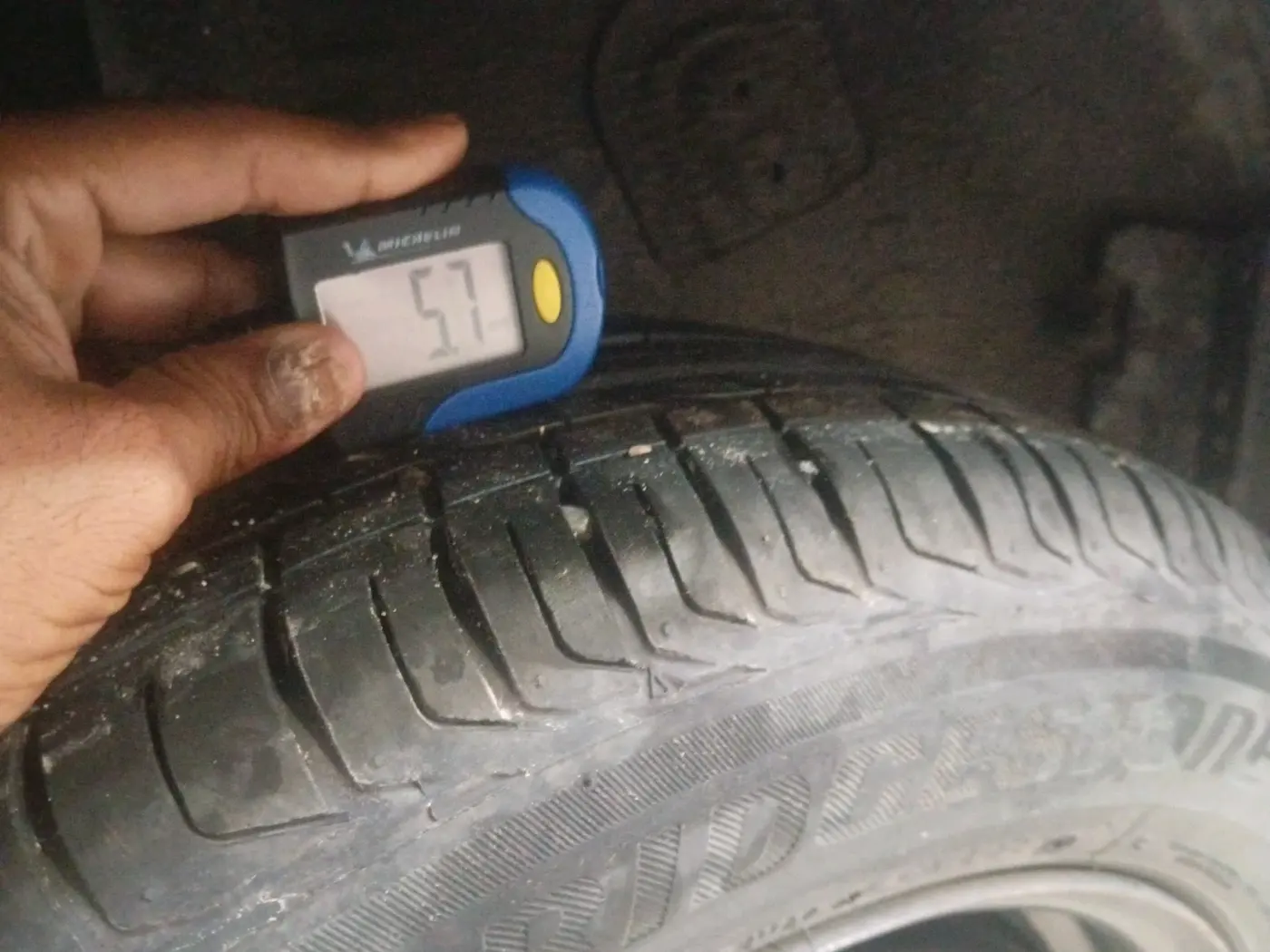 2023 Tata NEXON PURE 1.2 PETROL, CNG, Manual, 13,510 km, tyre