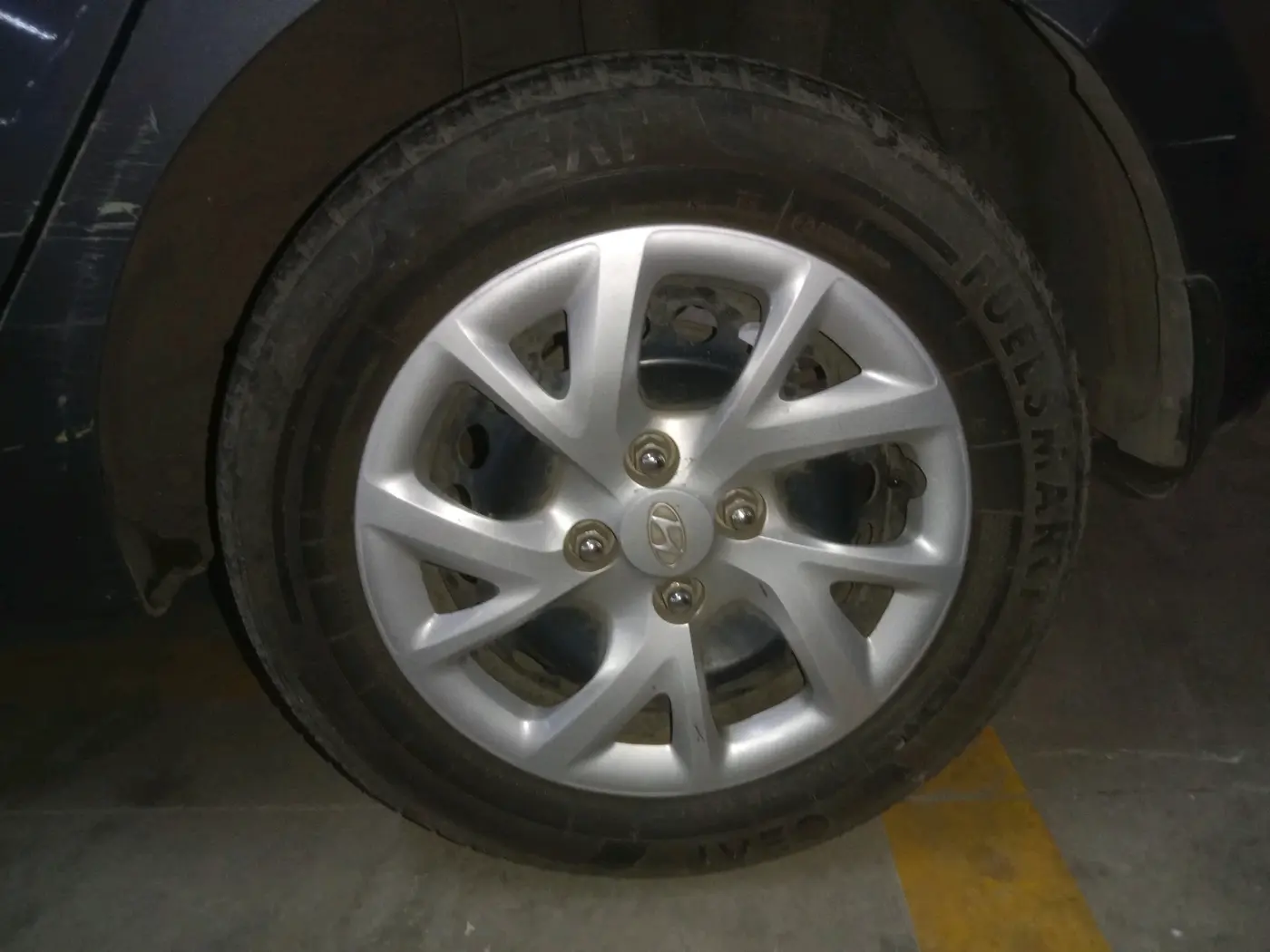2019 Hyundai Grand i10 SPORTZ 1.2 KAPPA VTVT, Petrol, Manual, 90,900 km, tyre
