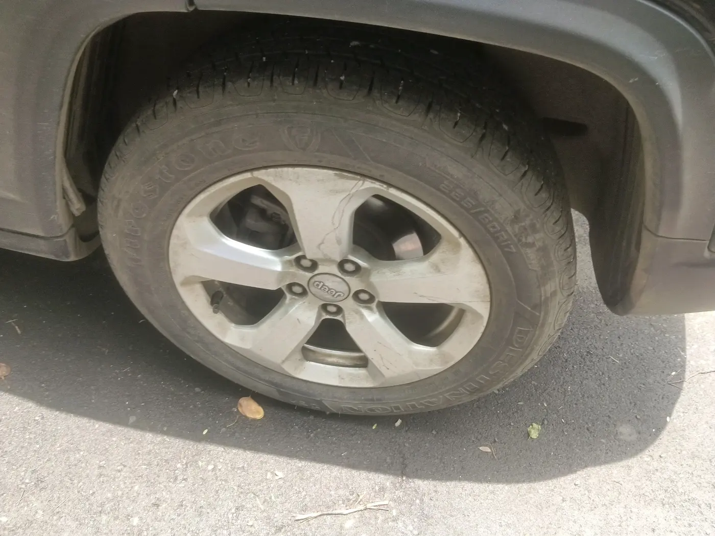 2018 Jeep Compass LIMITED 1.4 PETROL AT, Petrol, Automatic, 56,090 km, tyre