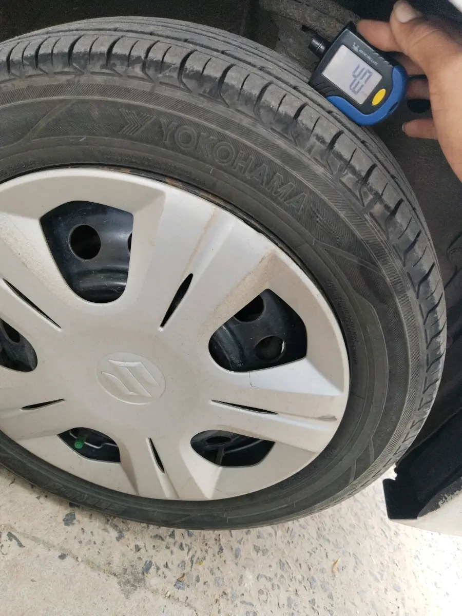 2017 Maruti Wagon R 1.0 VXI, CNG, Manual, 65,778 km, tyre