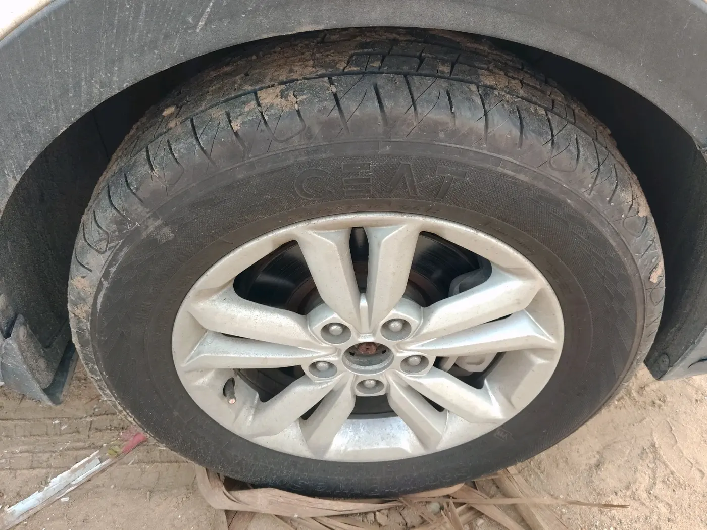 2017 Hyundai Creta SX 1.6 DIESEL, Diesel, Manual, 98,425 km, tyre