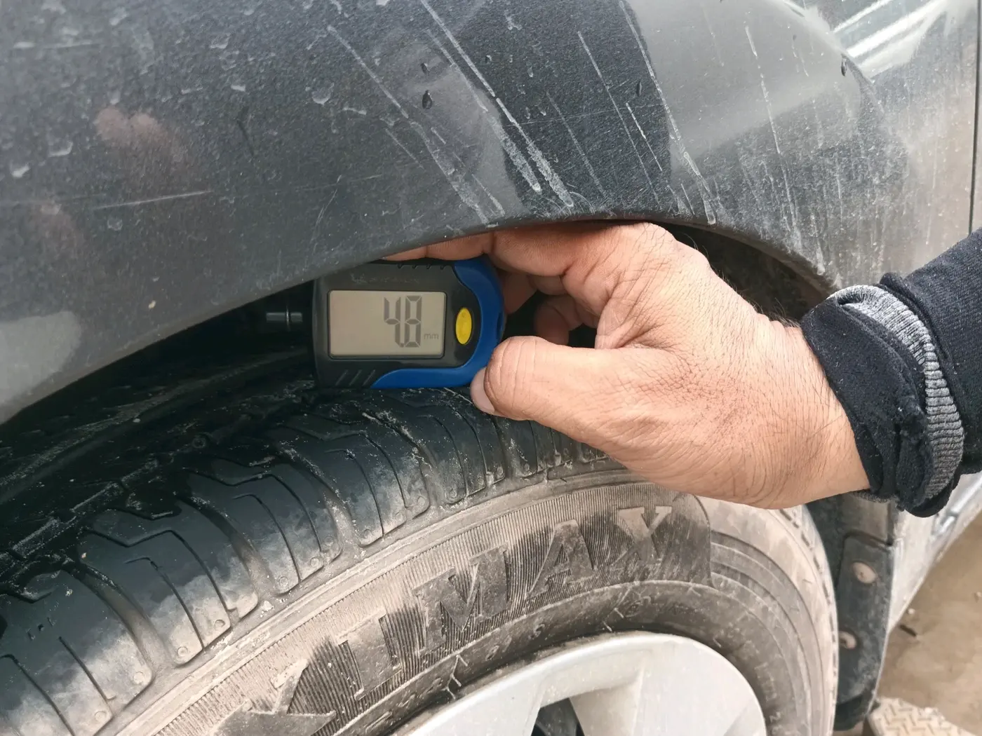 2019 Hyundai Xcent S 1.2, CNG, Manual, 1,09,196 km, tyre