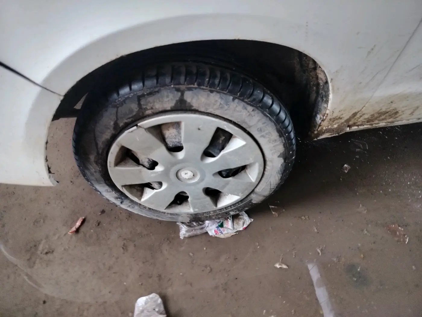 2011 Maruti Alto K10 VXI, Petrol, Manual, 78,247 km, tyre