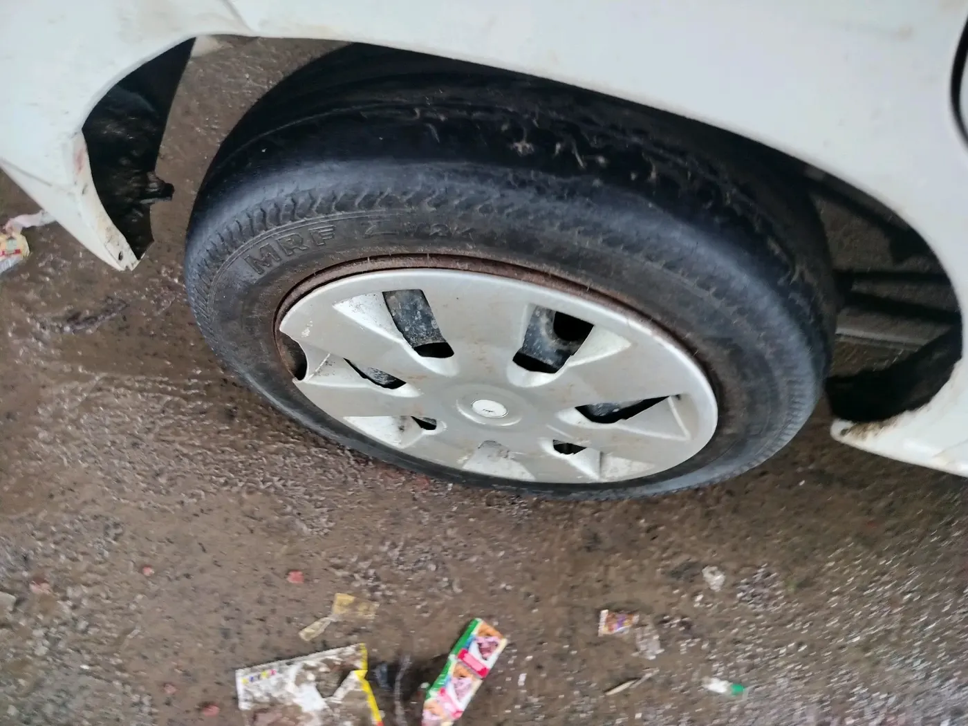 2011 Maruti Alto K10 VXI, Petrol, Manual, 78,247 km, tyre