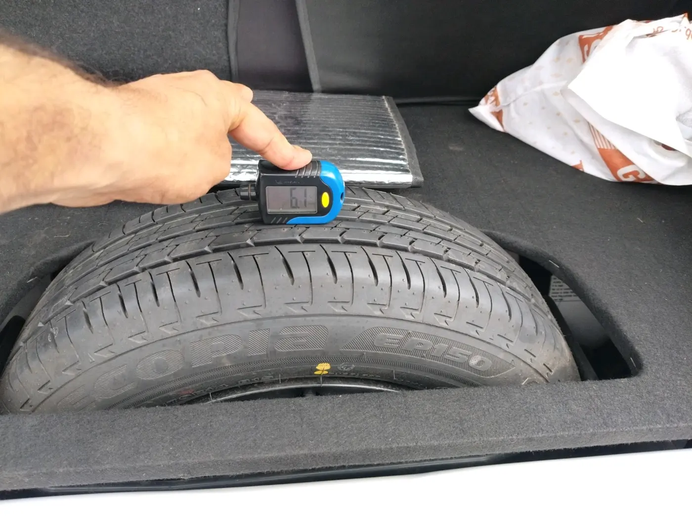 2025 Maruti Celerio VXI CNG, CNG, Manual, 36,914 km, tyre