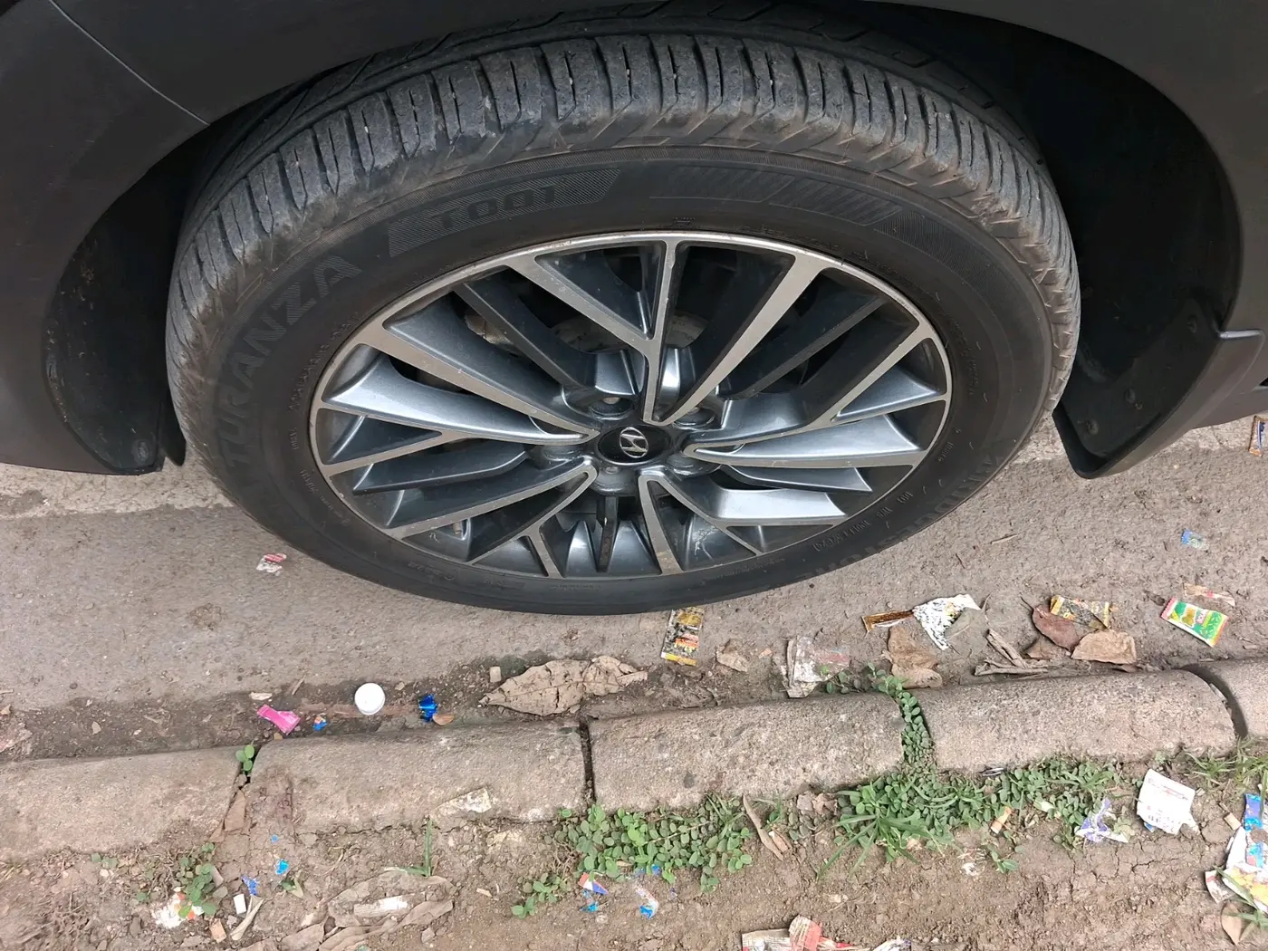 2022 Hyundai Tucson GLS 2WD AT DIESEL, Diesel, Automatic, 81,819 km, tyre