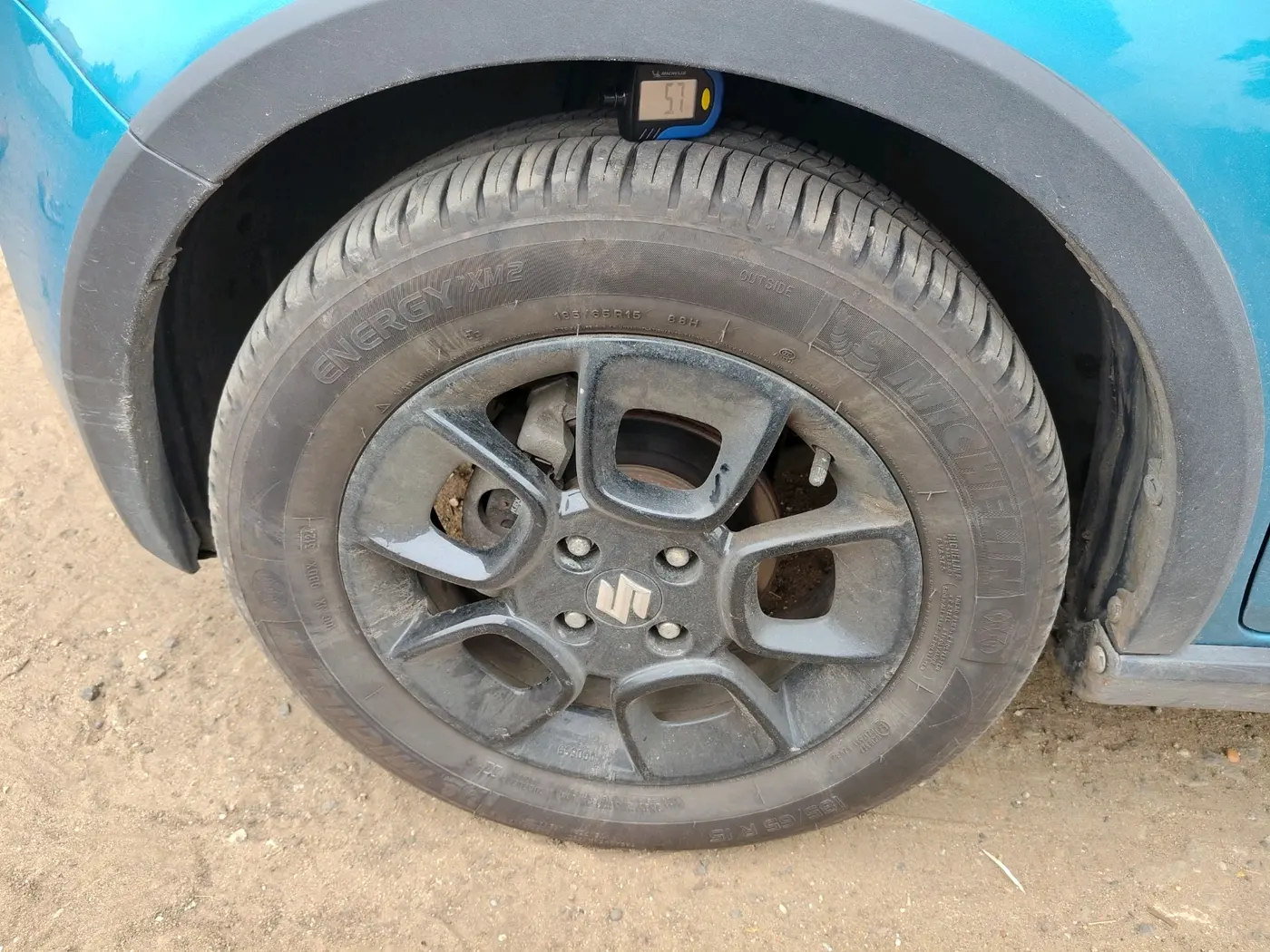 2021 Maruti IGNIS ZETA 1.2 AMT, Petrol, Automatic, 57,391 km, tyre