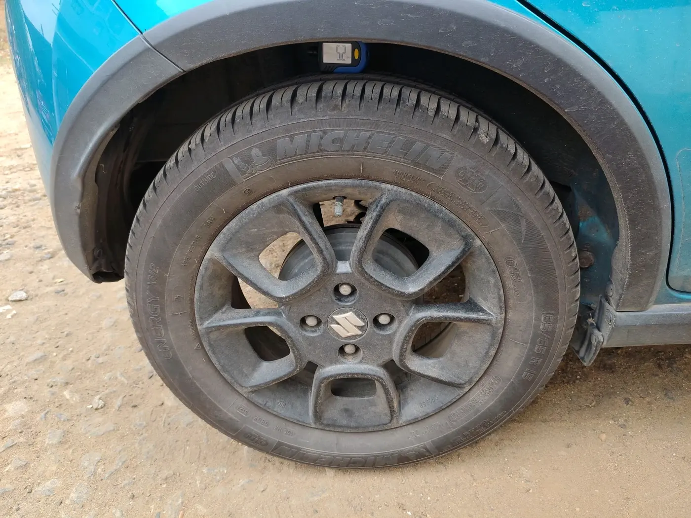 2021 Maruti IGNIS ZETA 1.2 AMT, Petrol, Automatic, 57,391 km, tyre