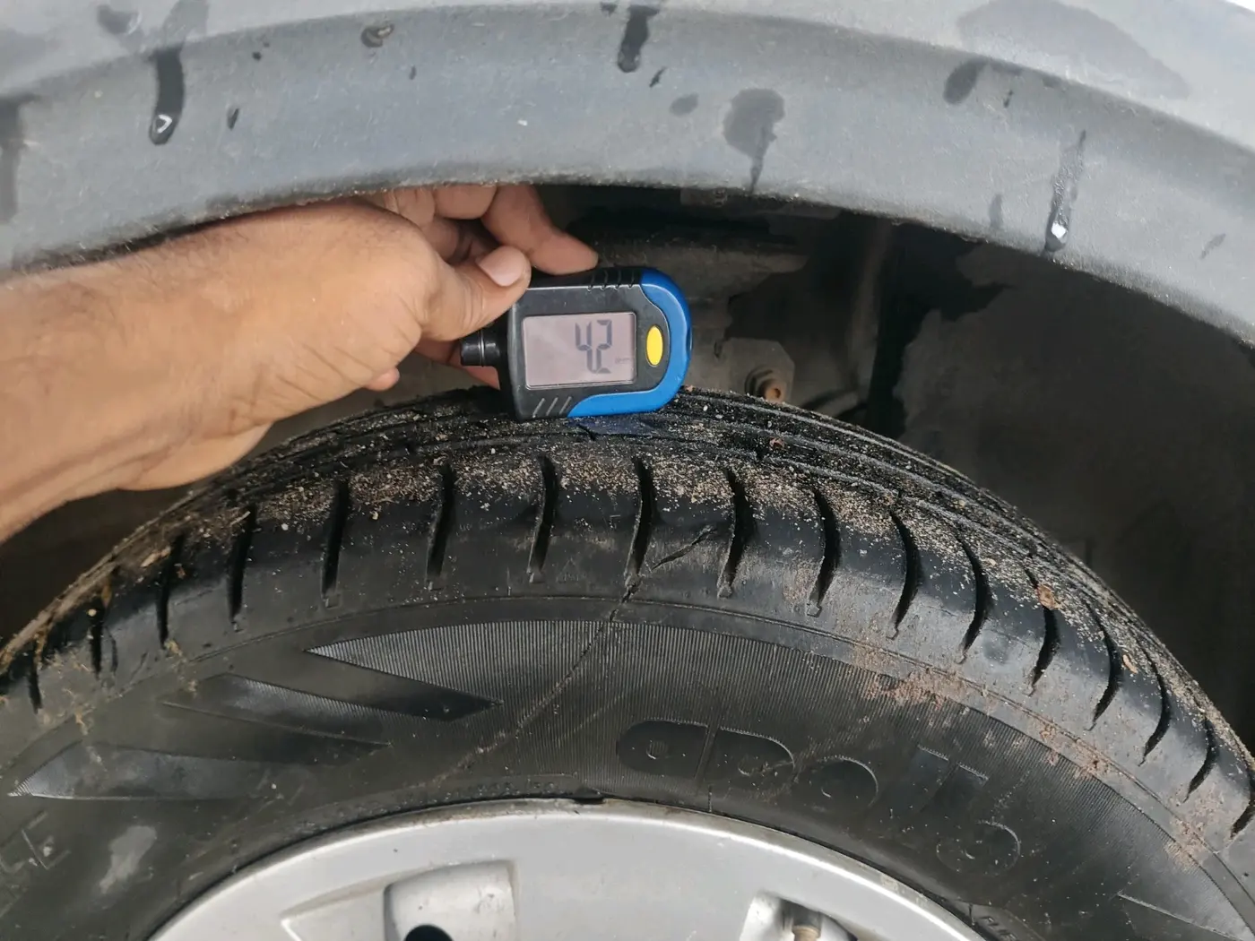 2019 Maruti New Wagon-R LXI CNG 1.0, CNG, Manual, 1,25,502 km, tyre