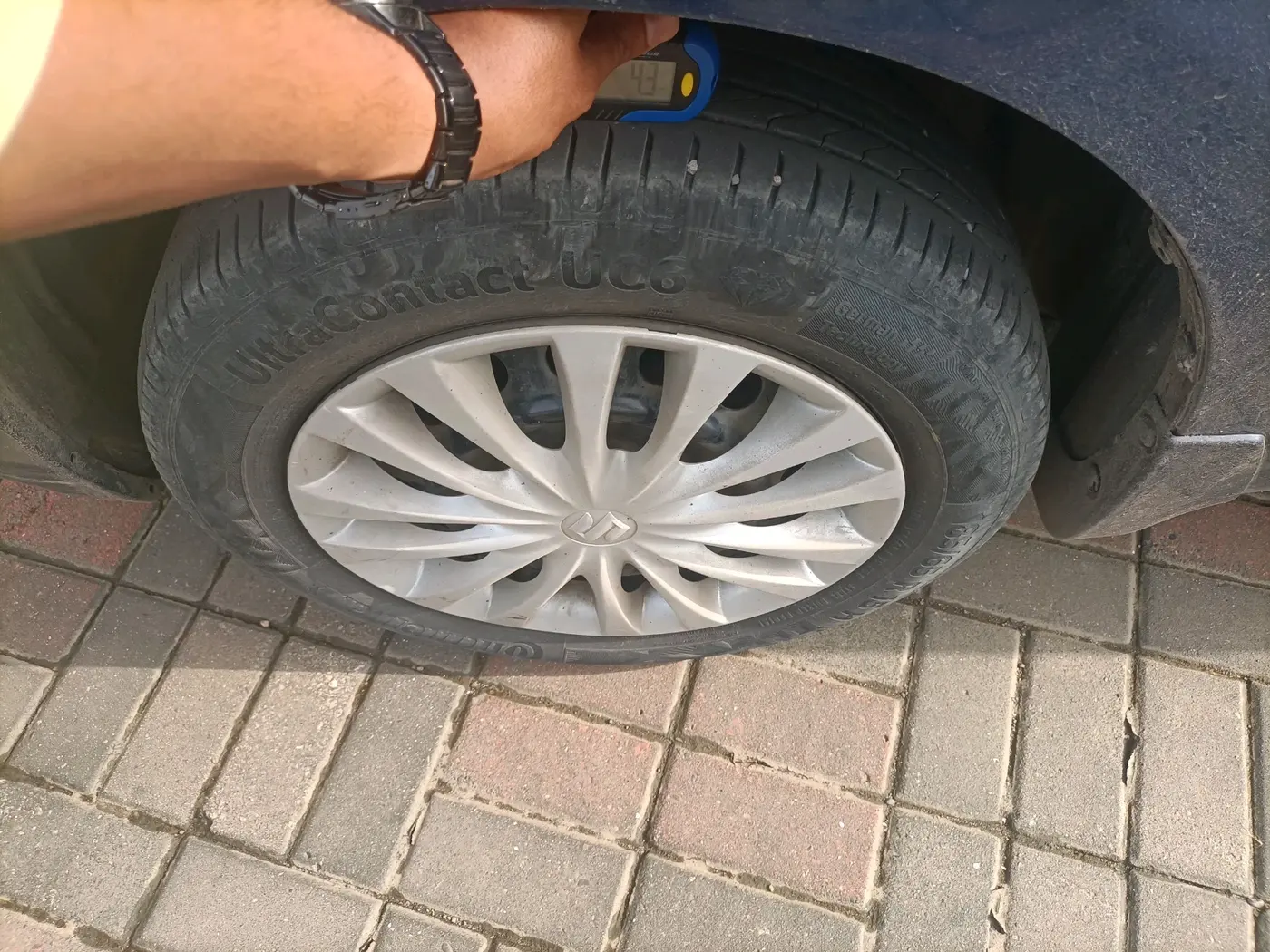 2018 Maruti Ciaz DELTA 1.4 AT PETROL, CNG, Automatic, 1,58,400 km, tyre
