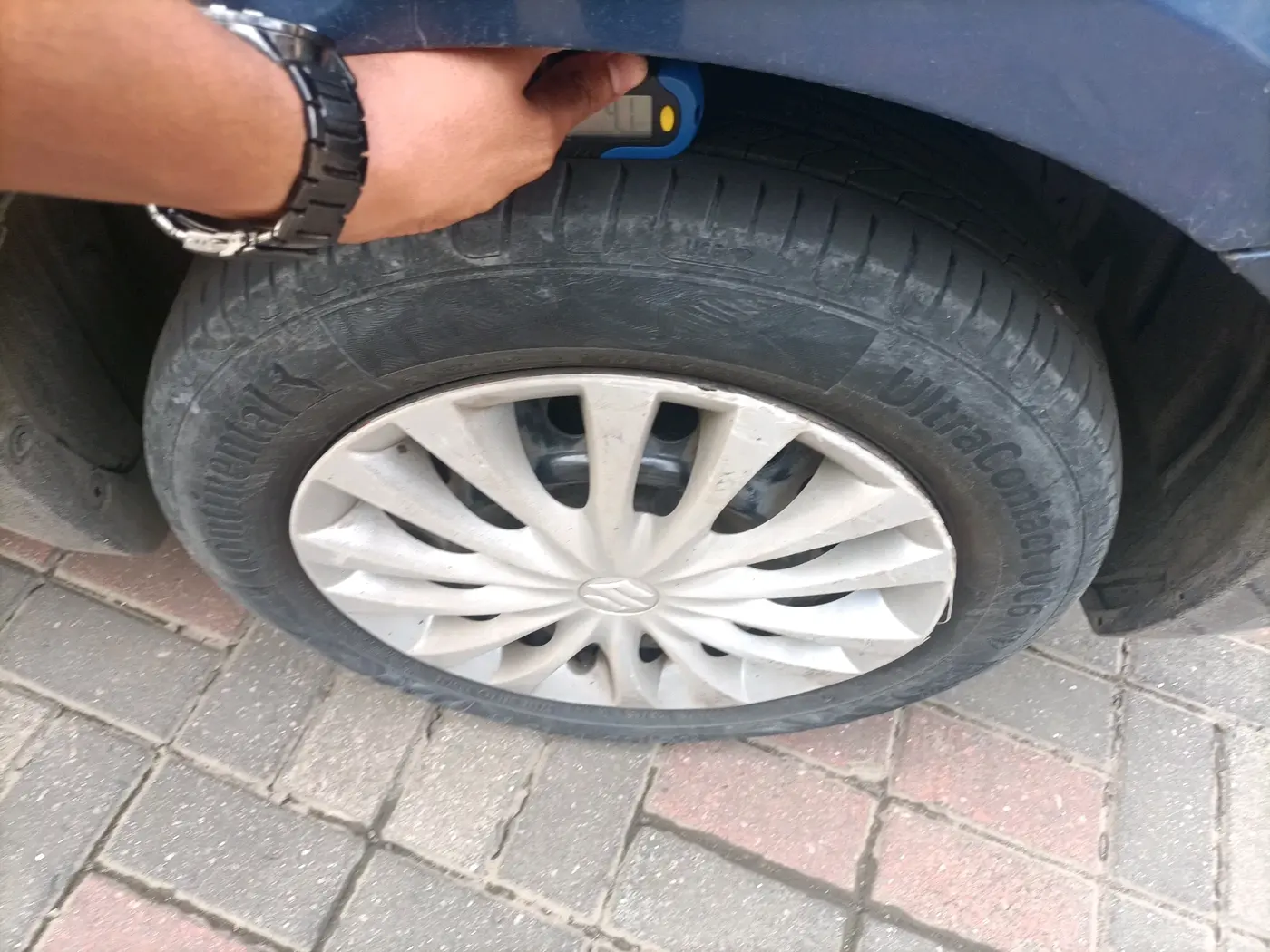 2018 Maruti Ciaz DELTA 1.4 AT PETROL, CNG, Automatic, 1,58,400 km, tyre