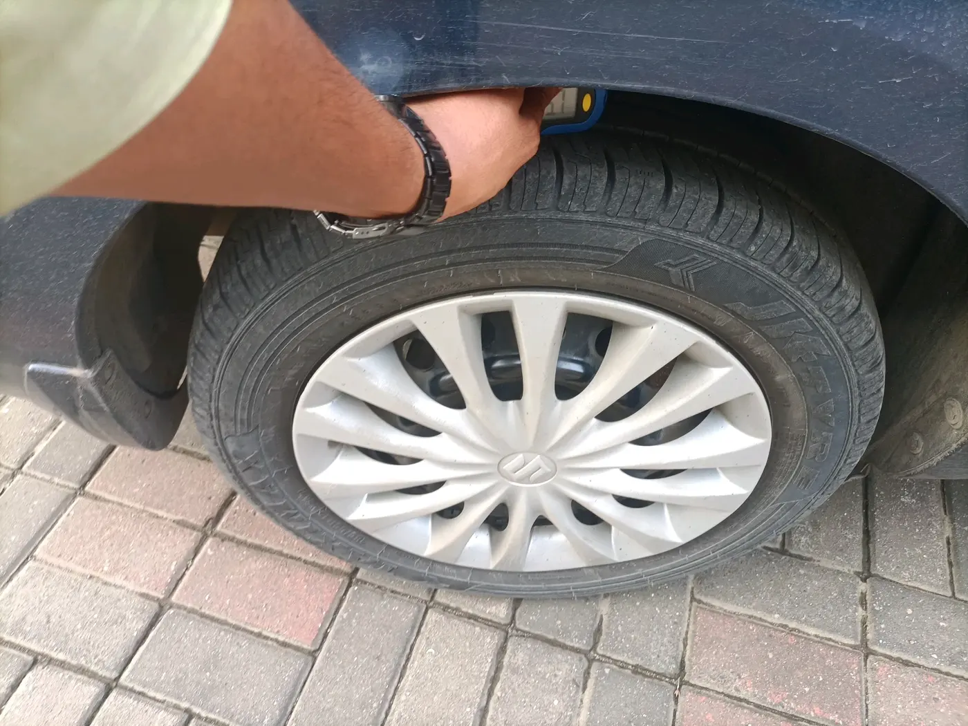 2018 Maruti Ciaz DELTA 1.4 AT PETROL, CNG, Automatic, 1,58,400 km, tyre