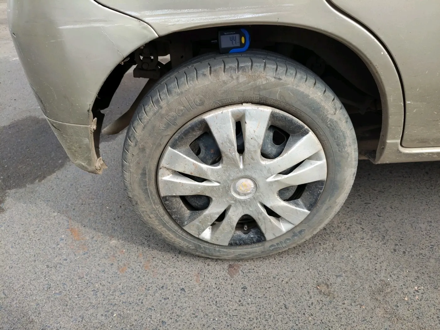 2011 Maruti Alto K10 VXI, Petrol, Manual, 1,05,821 km, tyre