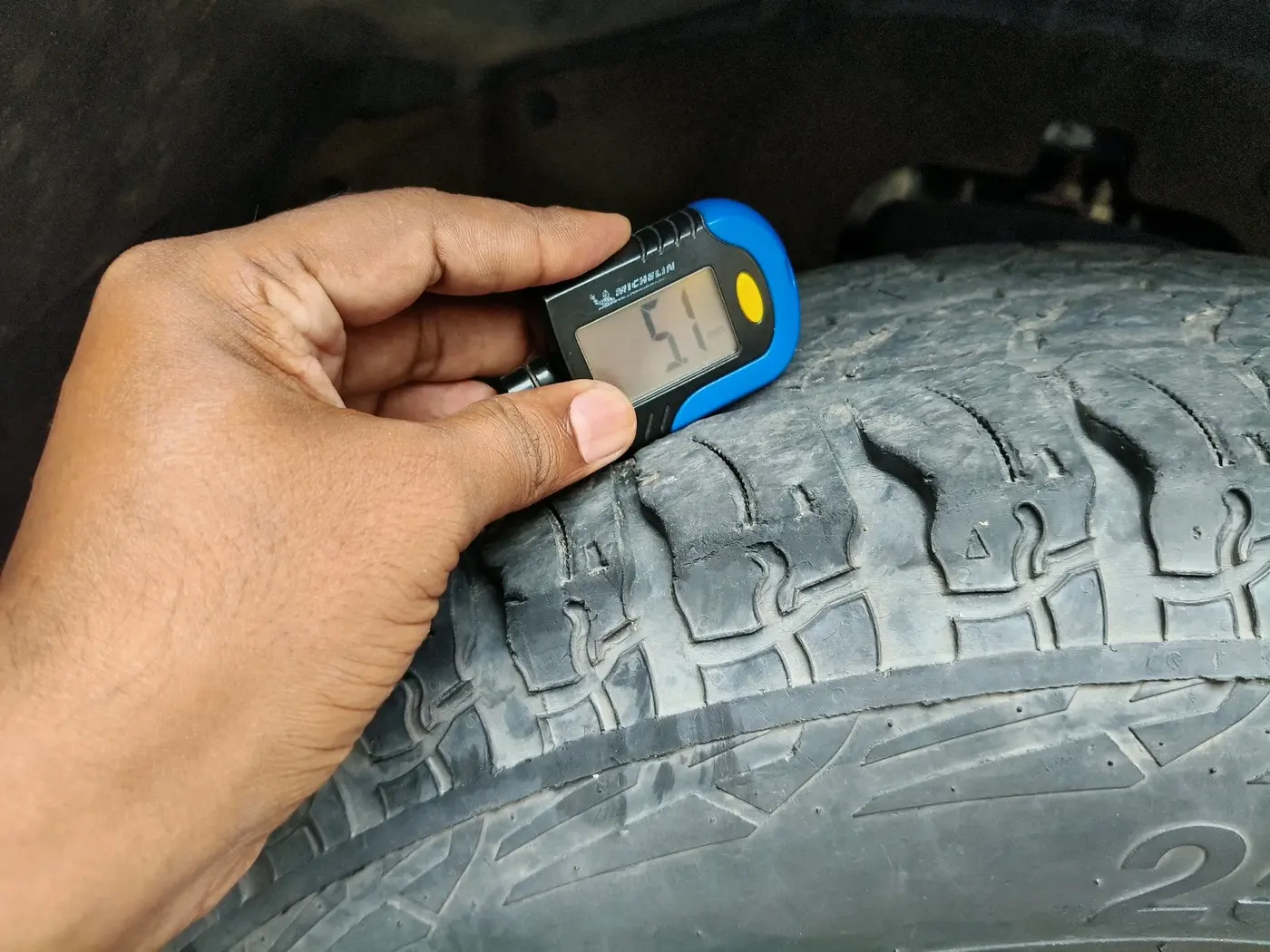 2021 Mahindra Thar LX HT PETROL 4WD MT, Petrol, Manual, 26,872 km, tyre