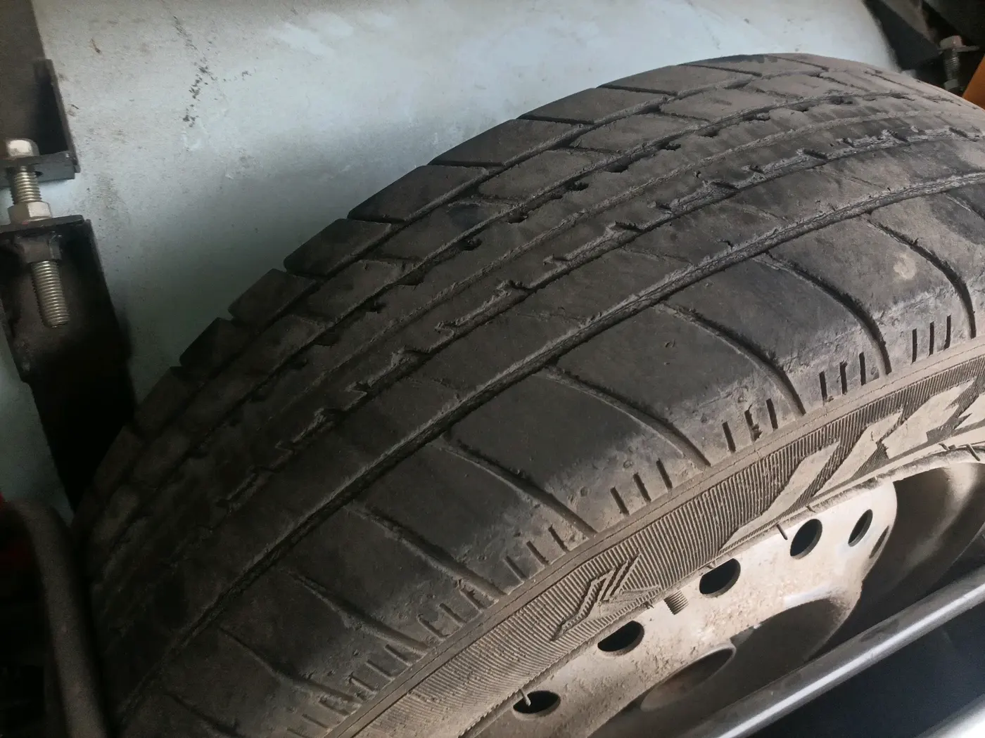 2019 Maruti New Wagon-R LXI CNG 1.0, CNG, Manual, 90,913 km, tyre