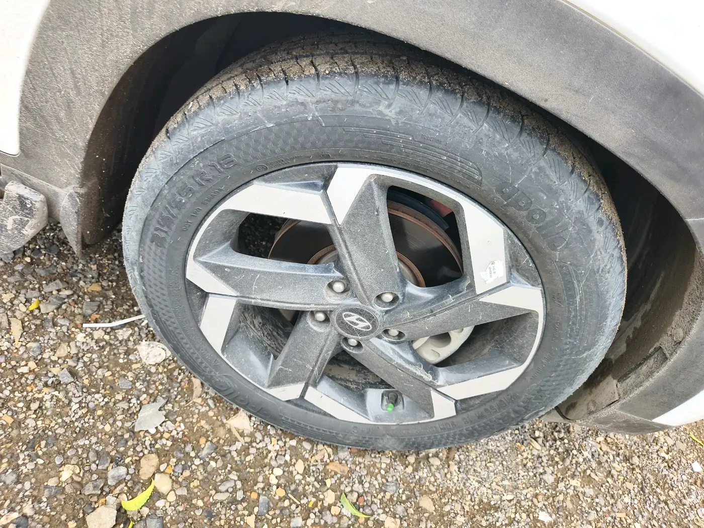 2023 Hyundai ALCAZAR PLATINUM 1.5 MT 7STR, Diesel, Manual, 55,778 km, tyre