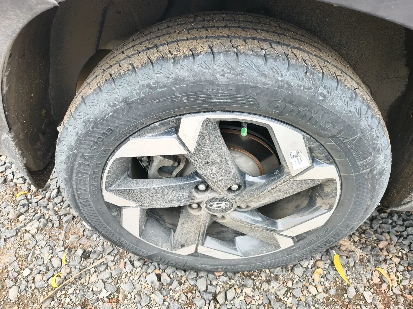 2023 Hyundai ALCAZAR PLATINUM 1.5 MT 7STR, Diesel, Manual, 55,778 km, tyre