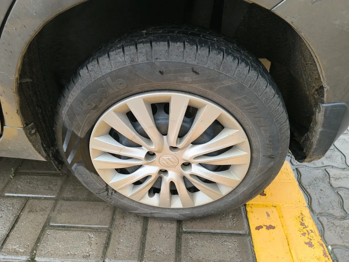 2019 Maruti Baleno DELTA PETROL 1.2, Petrol, Manual, 53,714 km, tyre
